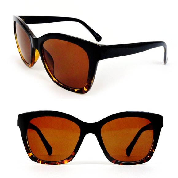 Sun Readers Tortoise Black Women's Reading Sunglasses - Picture 1 of 4